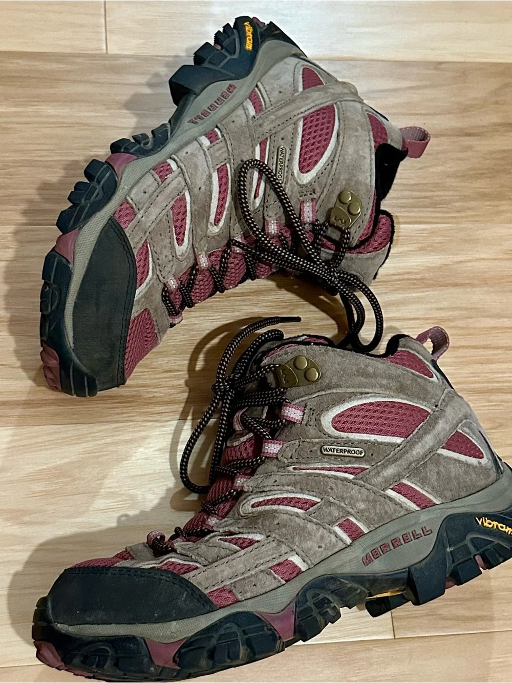 Merrell moab hiking